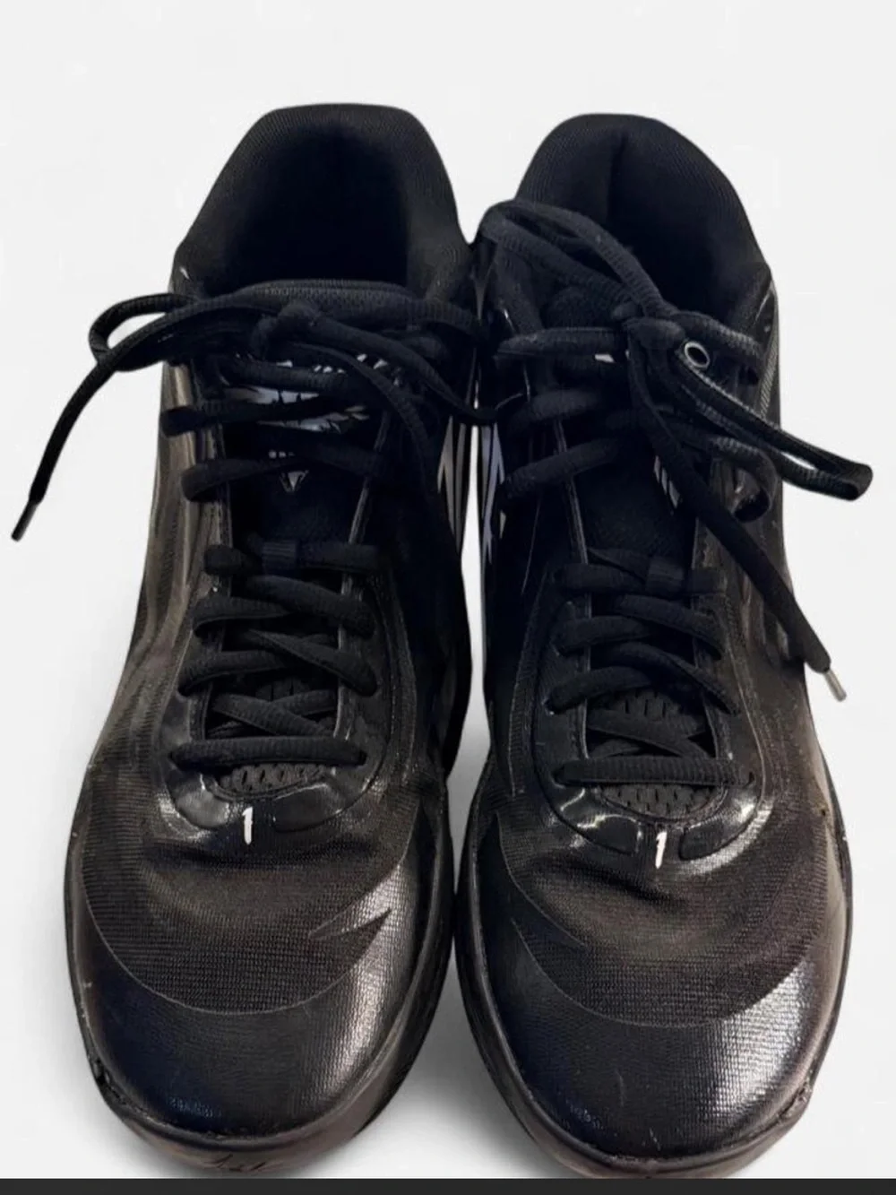 Puma Men’s Black Athletic Lace-Up Sneakers